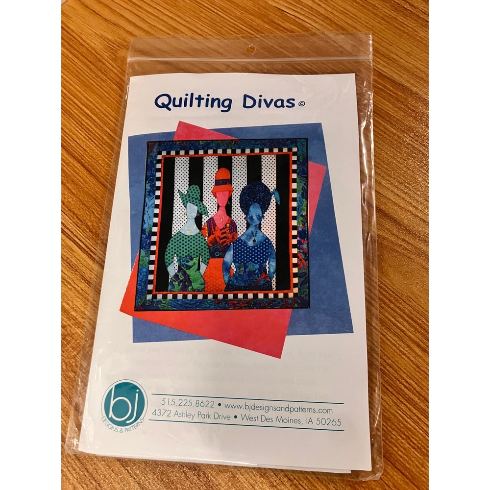 Quilting Divas BJ Designs and Patterns Quilt Pattern Designed by Barbara Jones - Picture 1 of 2